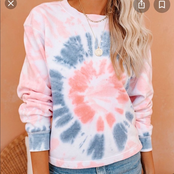 vici dolls tie dye sweatshirt